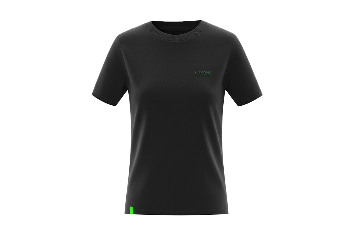 LOXONE T-Shirt Damen Corporate Schwarz