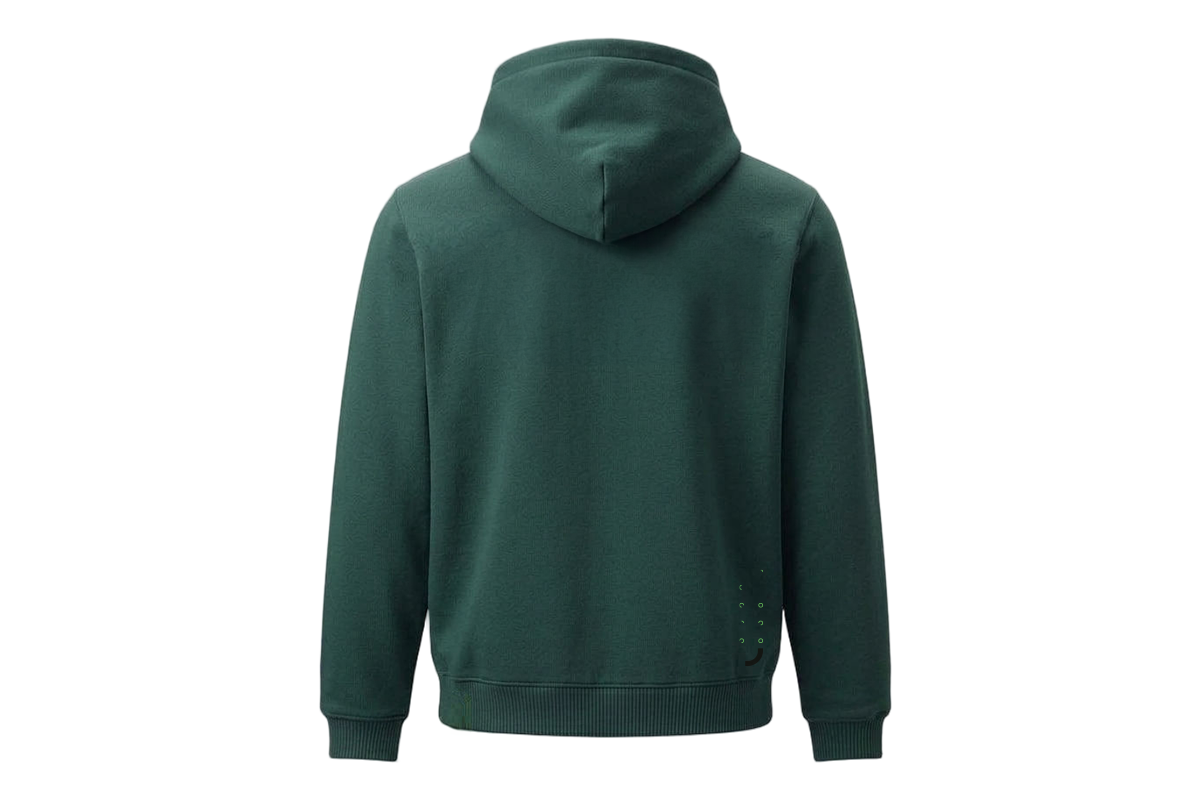 Hoodie Herren Lifestyle Dunkelgrün