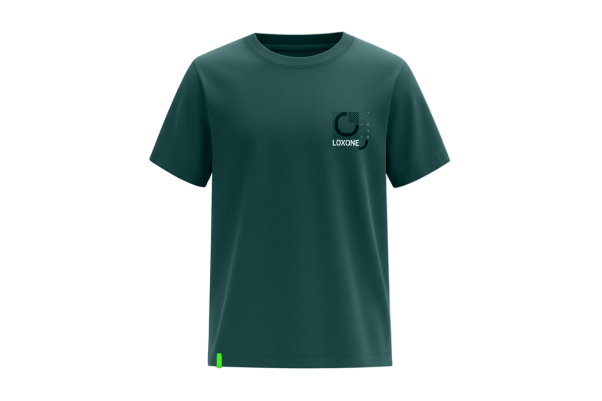 T-Shirt Herren Lifestyle Dunkelgrün